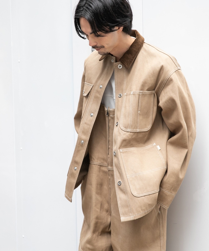 牛仔連體外套