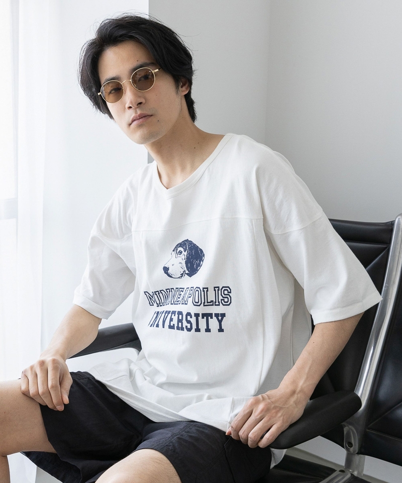 塗染足球T-shirt
