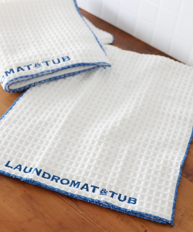 【LAUNDROMAT&TUB】窩夫臉巾