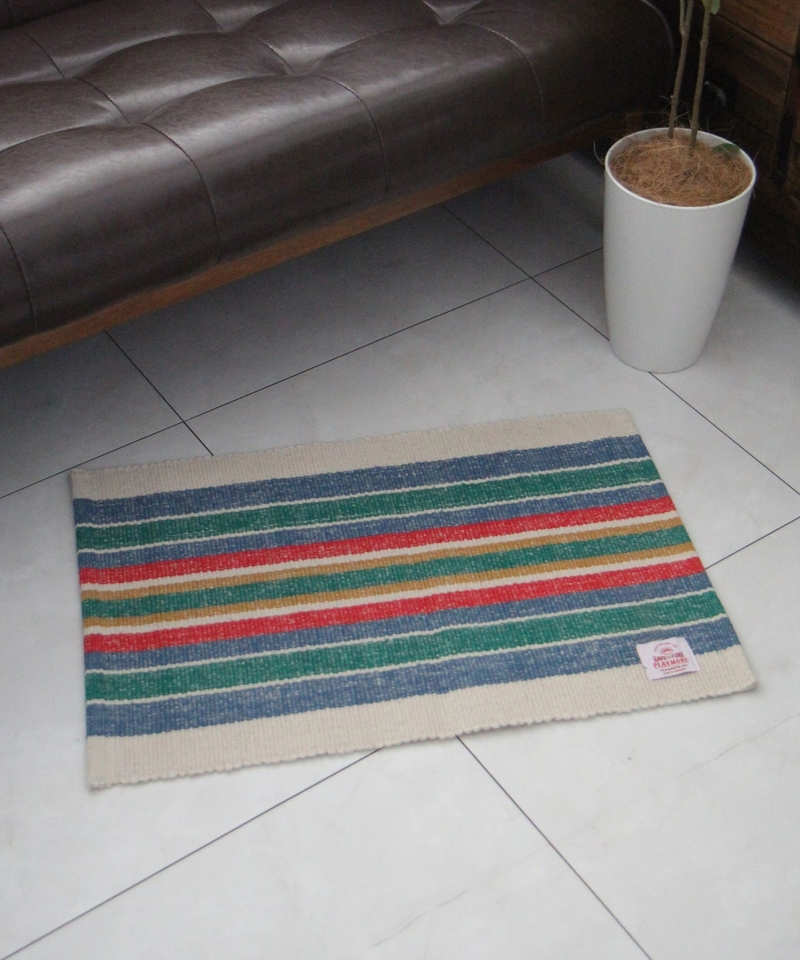 原裝條紋框角墊40×60