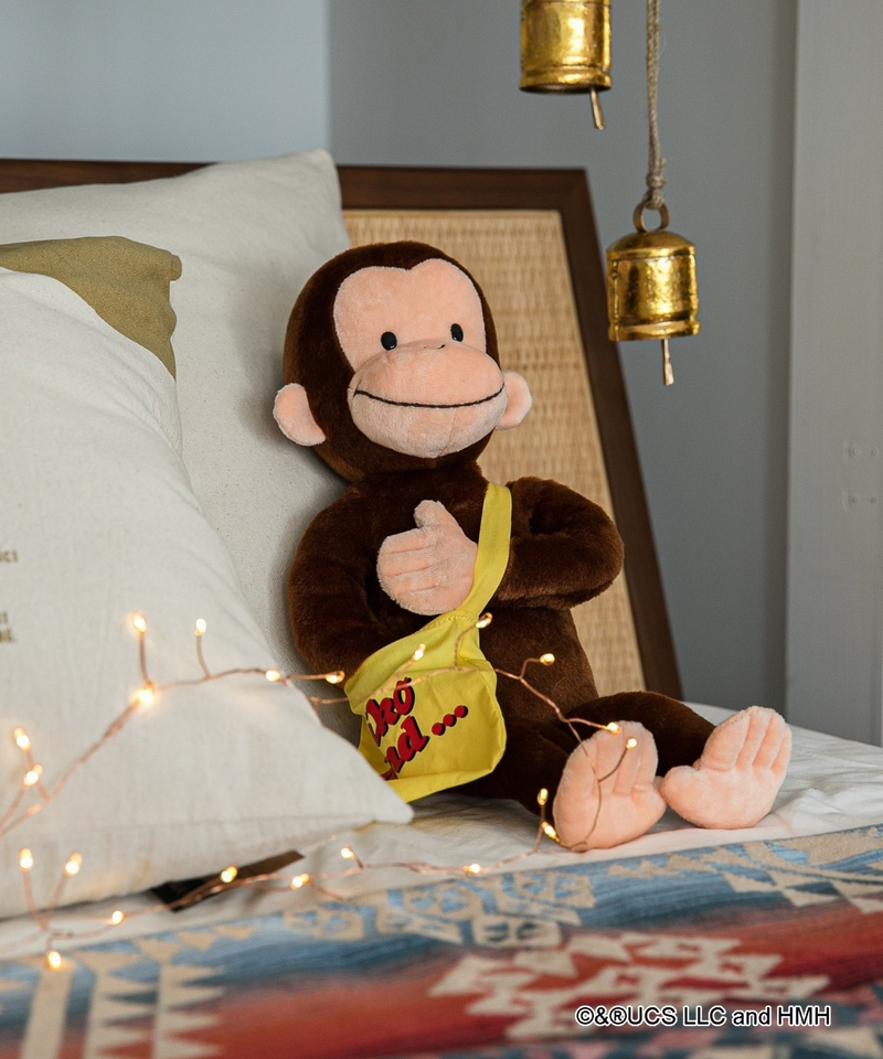 【Curious George】毛公仔L