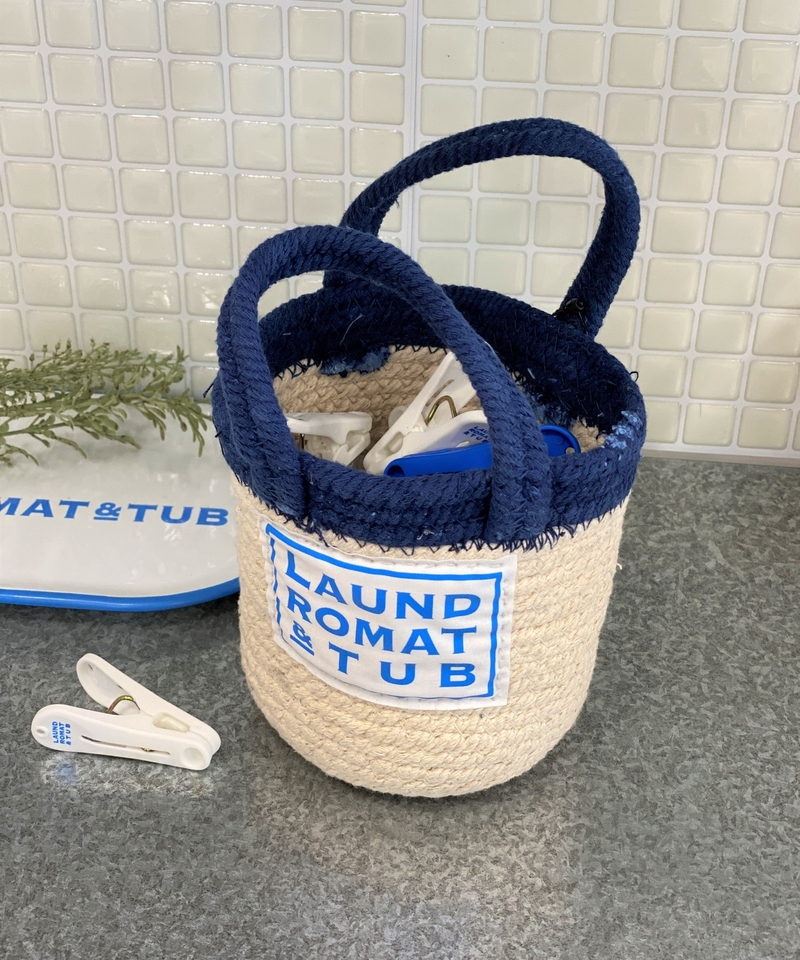 【LAUNDROMAT&TUB】兩手抽小籃子