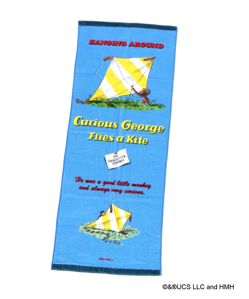 【Curious George】面巾