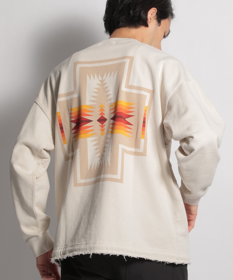 【PENDLETON】別注背面印花衛衣
