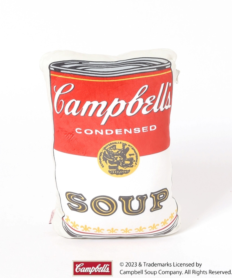 【Campbell's】抱枕毛毯
