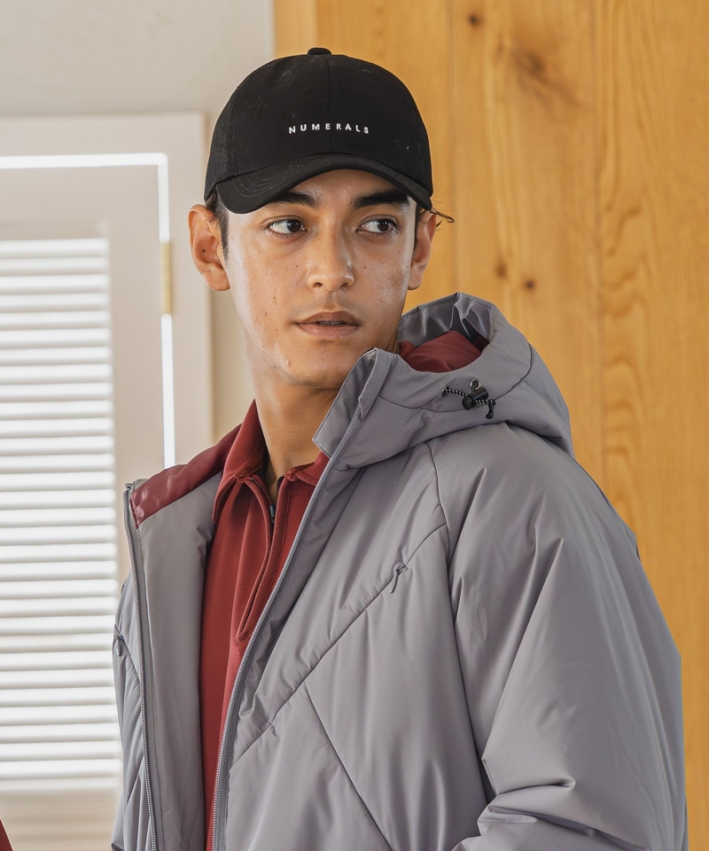 【NUMERALS】羅紋布標誌CAP