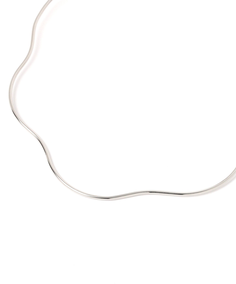 鋼製波浪鎖骨Choker