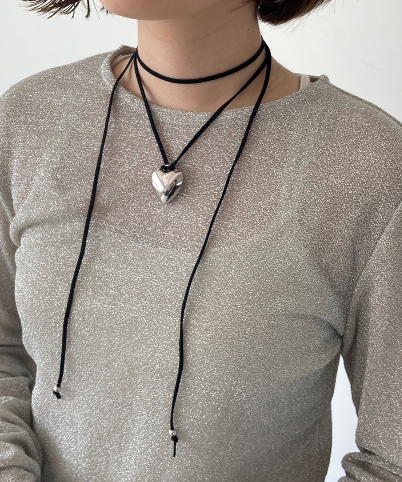 心型吊墜Choker