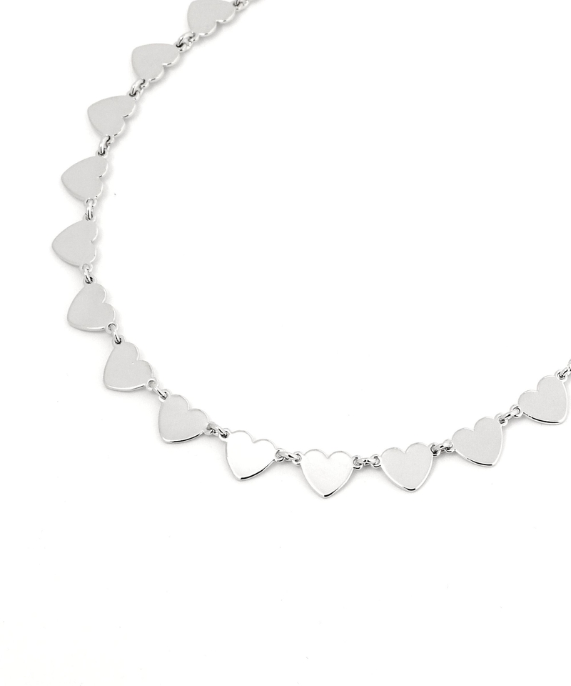 心心造型串choker