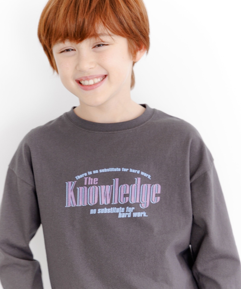 【Hebiro TEE】童裝印字長袖衣