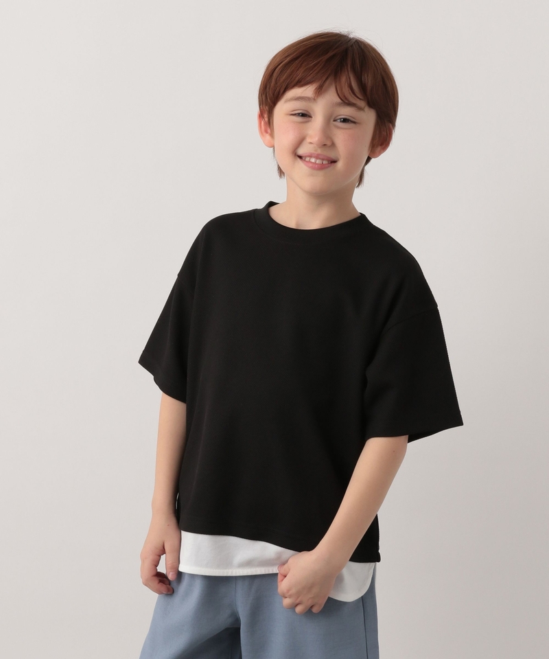 【Hebiro TEE】假兩件短袖