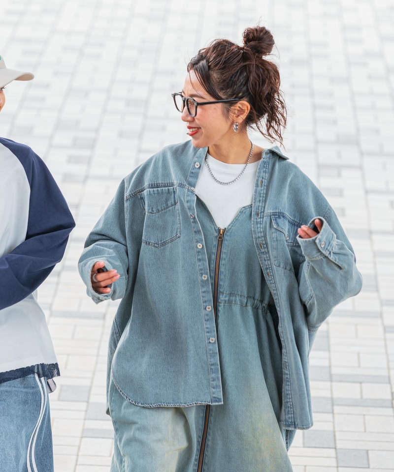 【STAFF PRODUCE】BIG牛仔襯衫