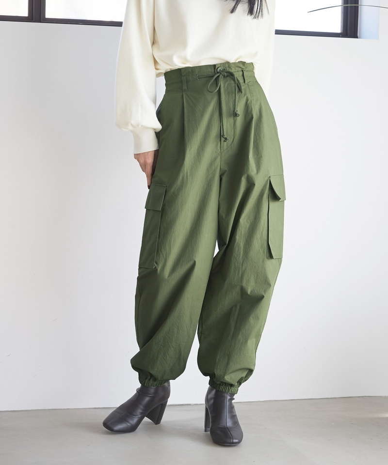 軍用側口袋褲