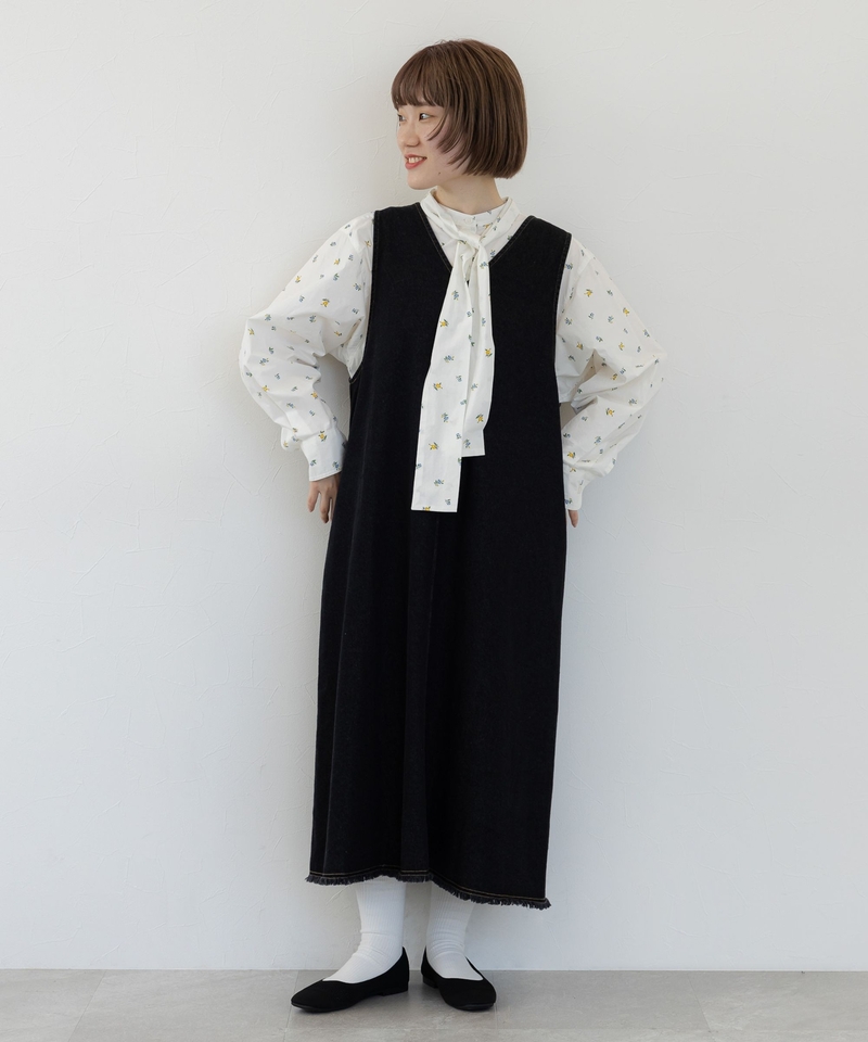 【STAFF PRODUCE】雙前方休閒背心裙