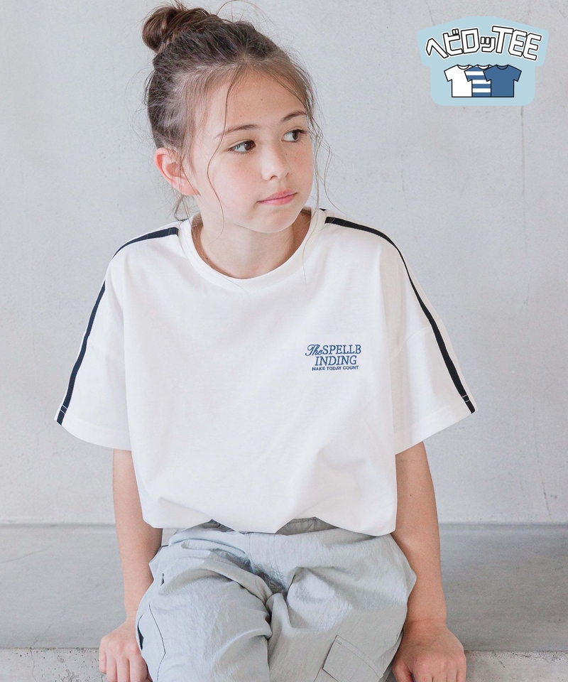 【Hebiro TEE】運動風寬鬆短袖T恤