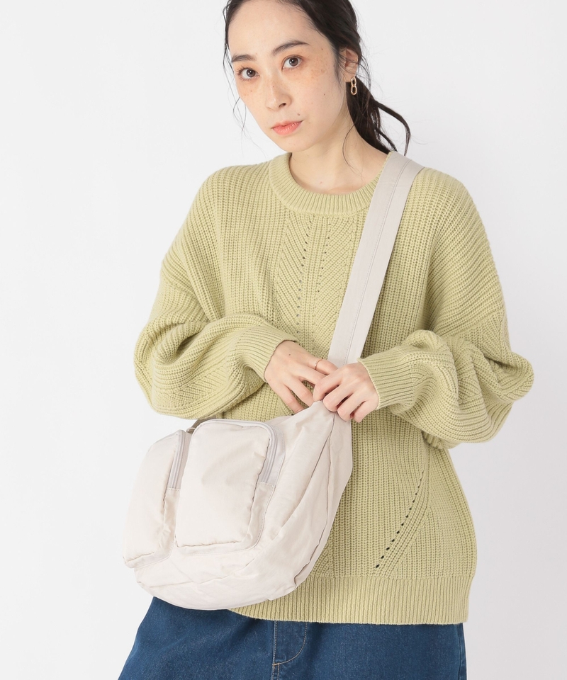 雙口袋肩帶袋