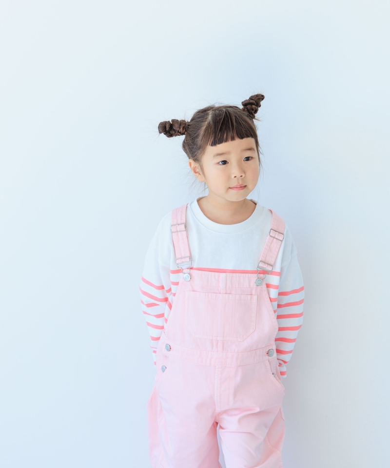 【KIDS】USA棉橫間長袖T恤