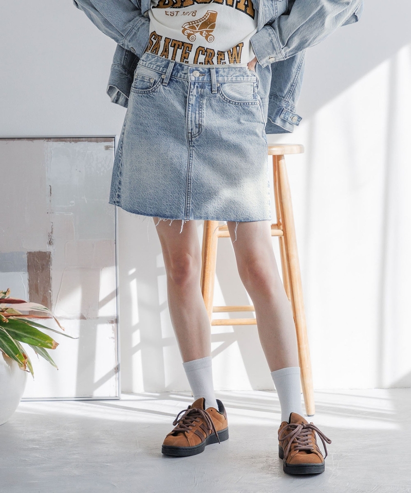 CONE牛仔短裙