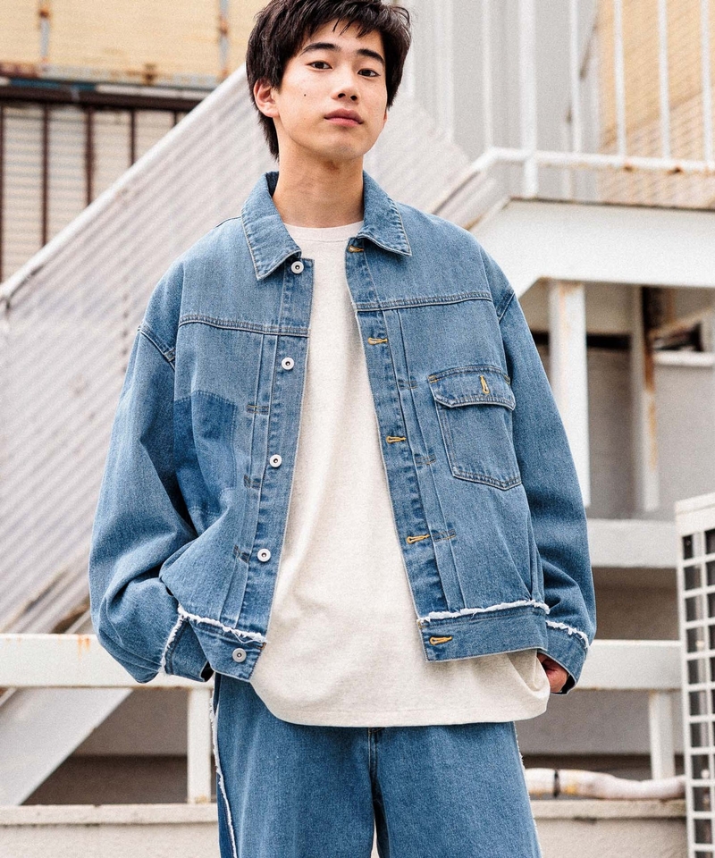 【NK JEANS 2024AW】重製風牛仔外套