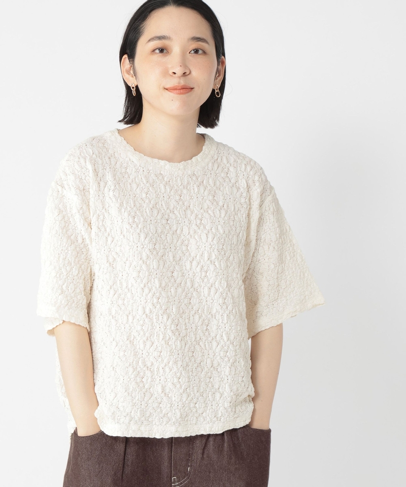 花花蕾絲罩衫