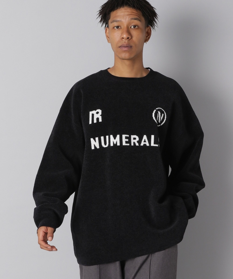 【NUMERALS】標誌簡約針織衫