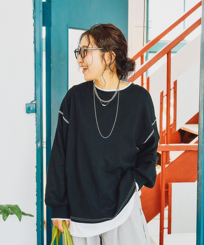 【STAFF PRODUCE】假分層罩衫