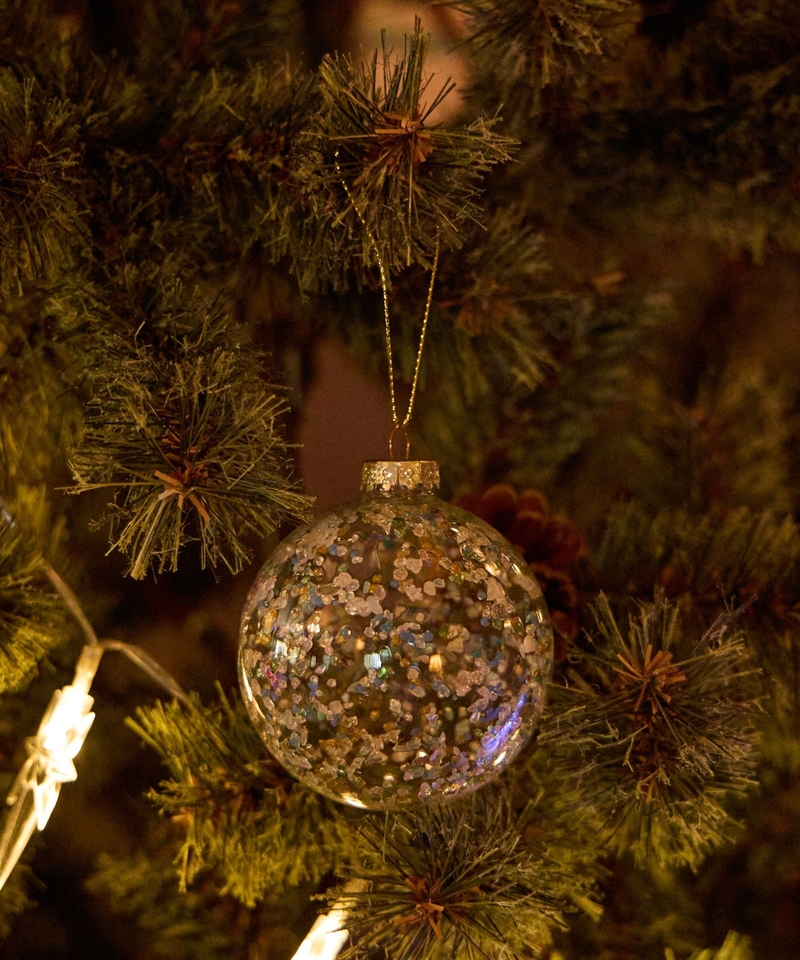 【XMAS】透明彩色珠仔波波裝飾