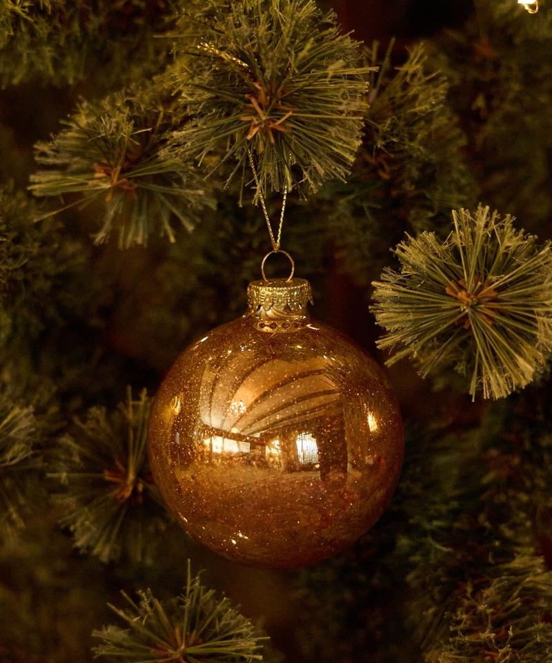 【XMAS】金色奢華波波裝飾