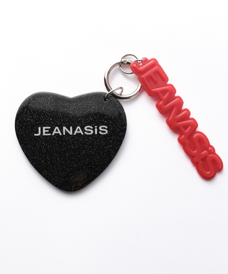 JEANASIS吊飾心型鏡