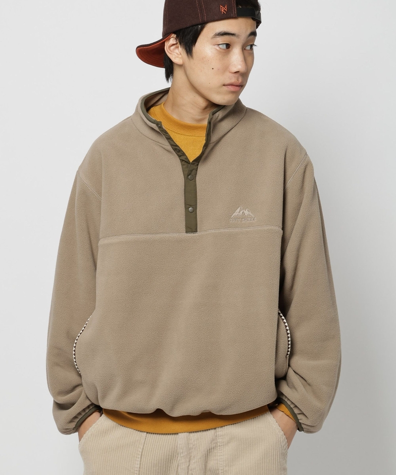 【CITY CREEK】半鈕扣毛絨罩衫
