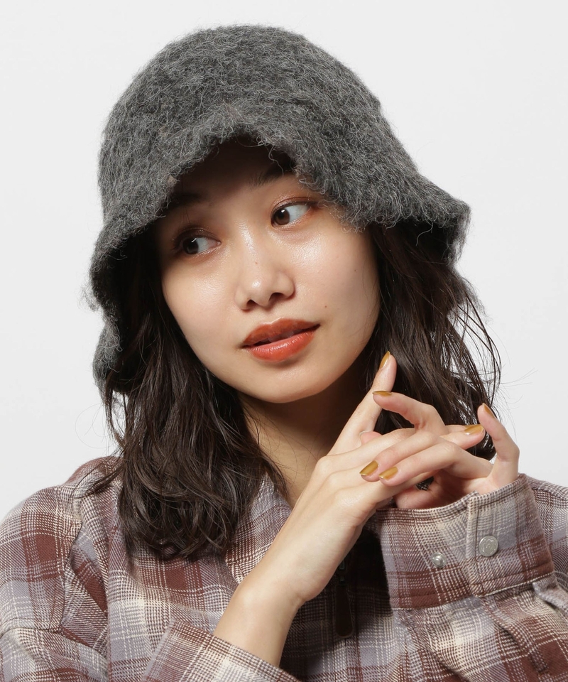 原創蓬鬆針織帽
