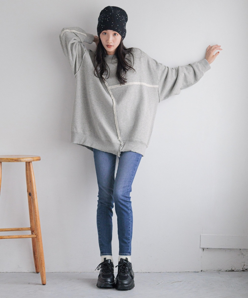 Style Up緊身彈性牛仔長褲