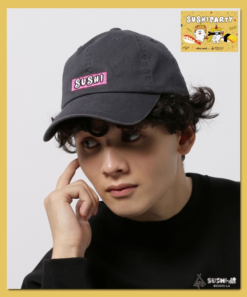 【壽司PARTY】雜錦刺繡CAP