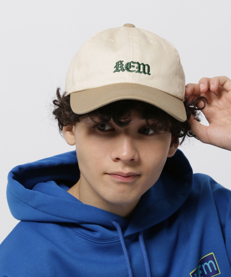 【KEM】標誌刺繡CAP