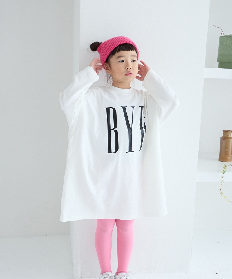 【KIDS】Oversize雜款文字圖案連身裙