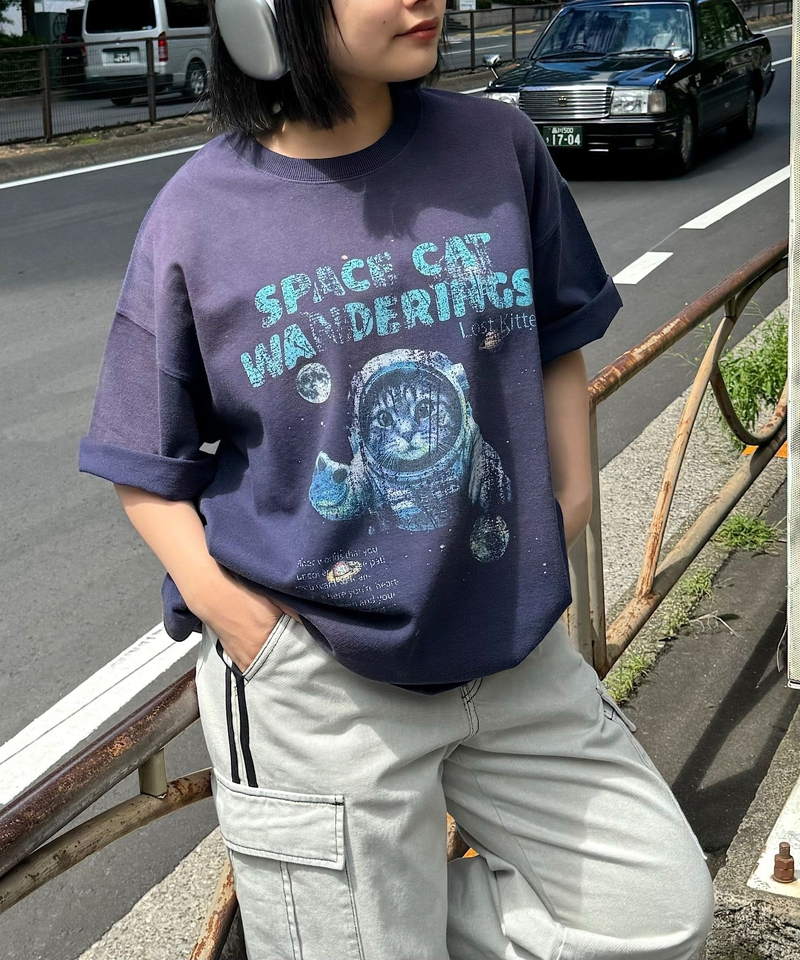 【PBLIM】SPACE CAT 棉質T恤