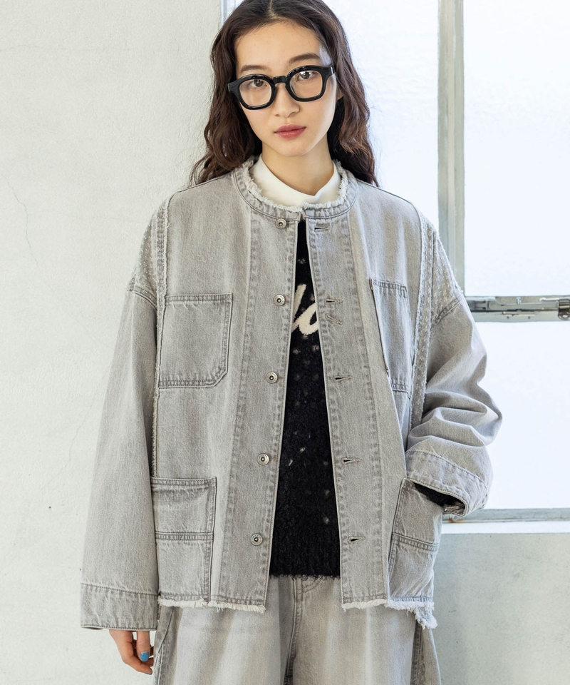 【NKJEANS 2025SS】重製風牛仔外套