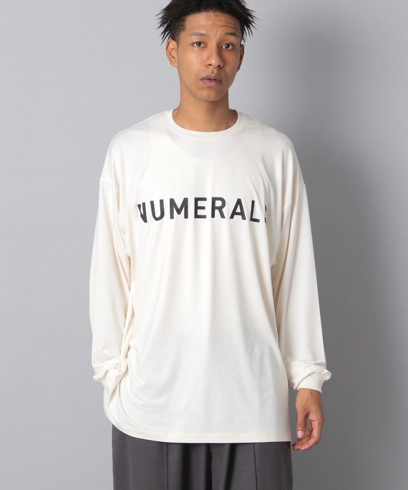 【NUMERALS】吸水速乾運動長袖T恤