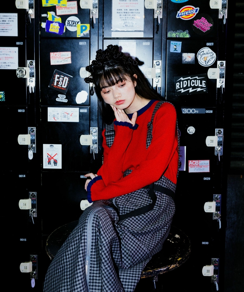 【MODE NORM CORE】花邊袖口罩衫