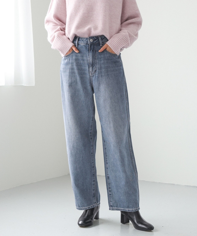 ▲網店限定價▲【GOOD DENIM】舒適寬鬆牛仔寬褲