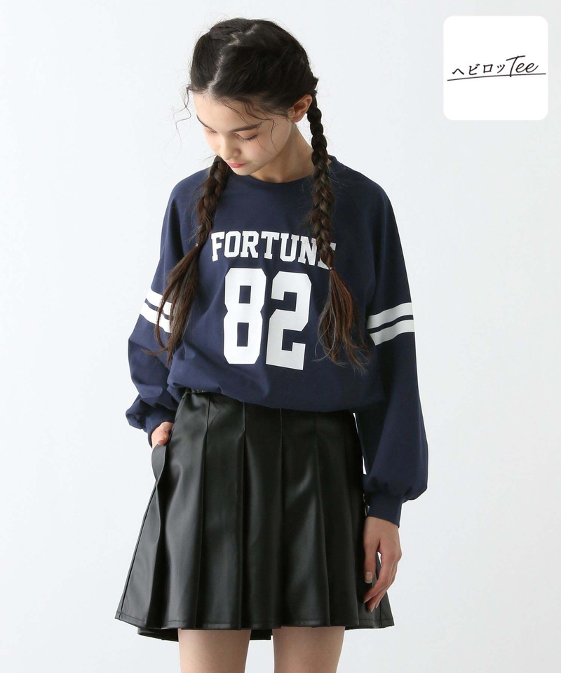 ▲再降價▲【Hebiro TEE】下縮口長袖T恤上衣
