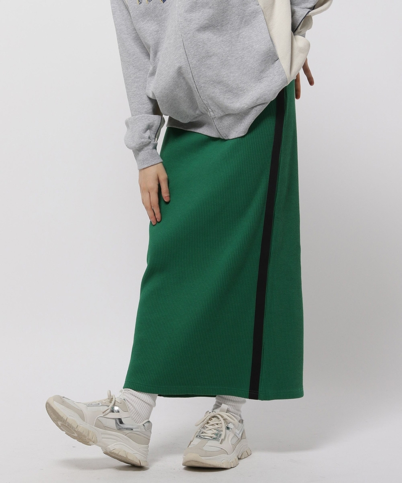 ▲網店限定價格▲雜錦側線羅紋裙