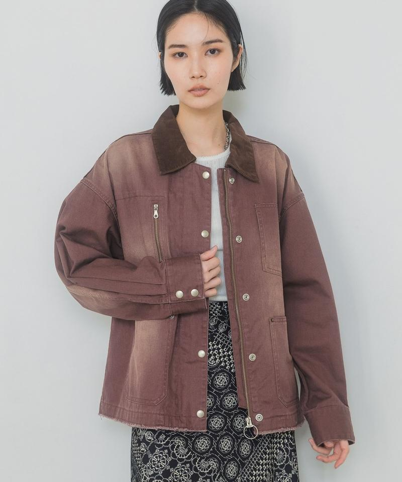 復古口袋造型工裝外套