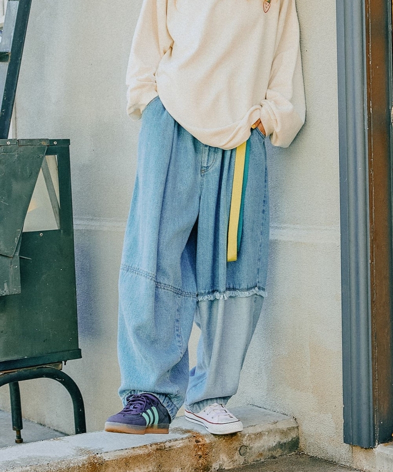 【MODE NORM CORE】REMAKE 牛仔氣球褲