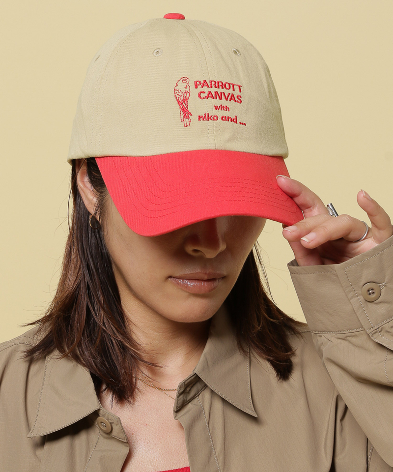 【Parrot Canvas】單點刺繡CAP