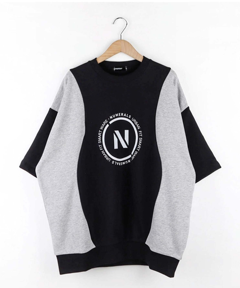 【NUMERALS】配色短袖T恤