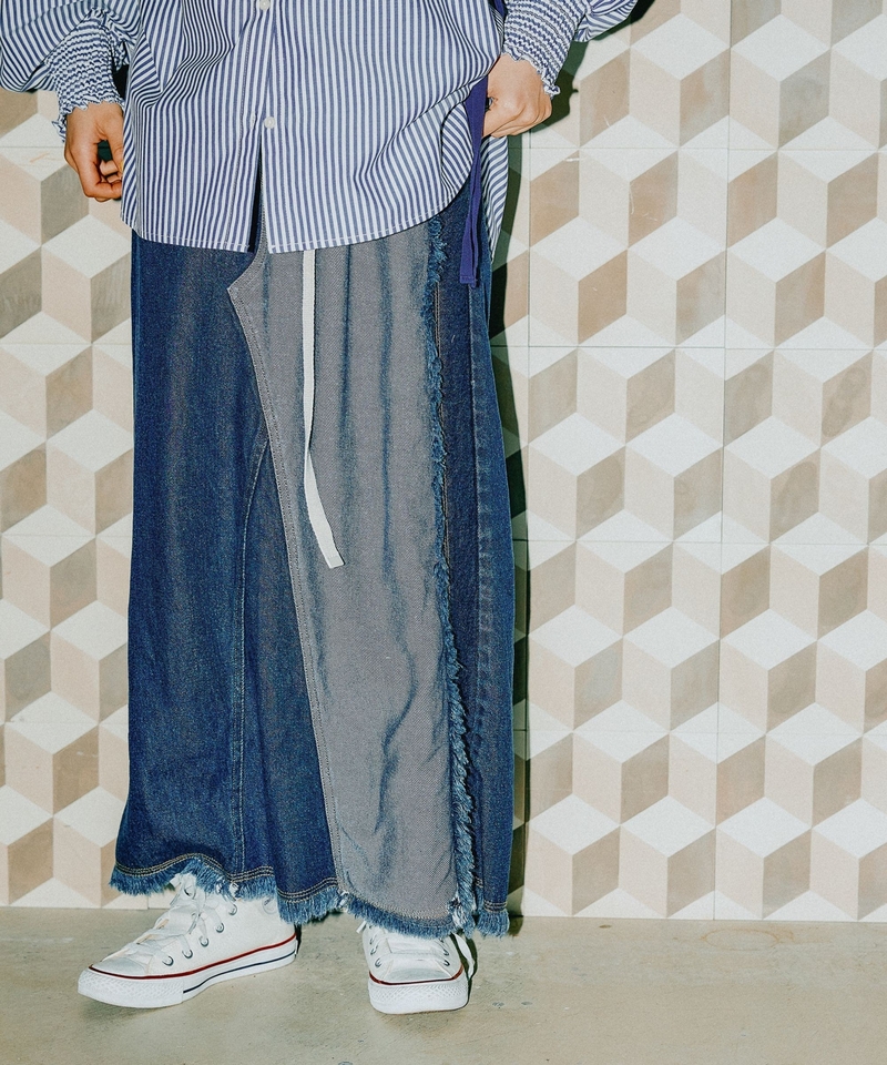 【MODE NORM CORE】REMAKE 及踝牛仔裙