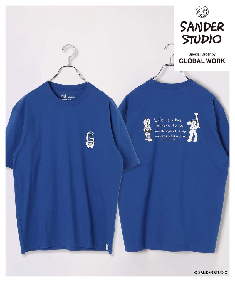 【SANDER STUDIO】插畫家聯名短袖T恤上衣
