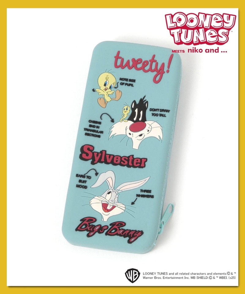 【LOONEY TUNES】矽膠筆袋