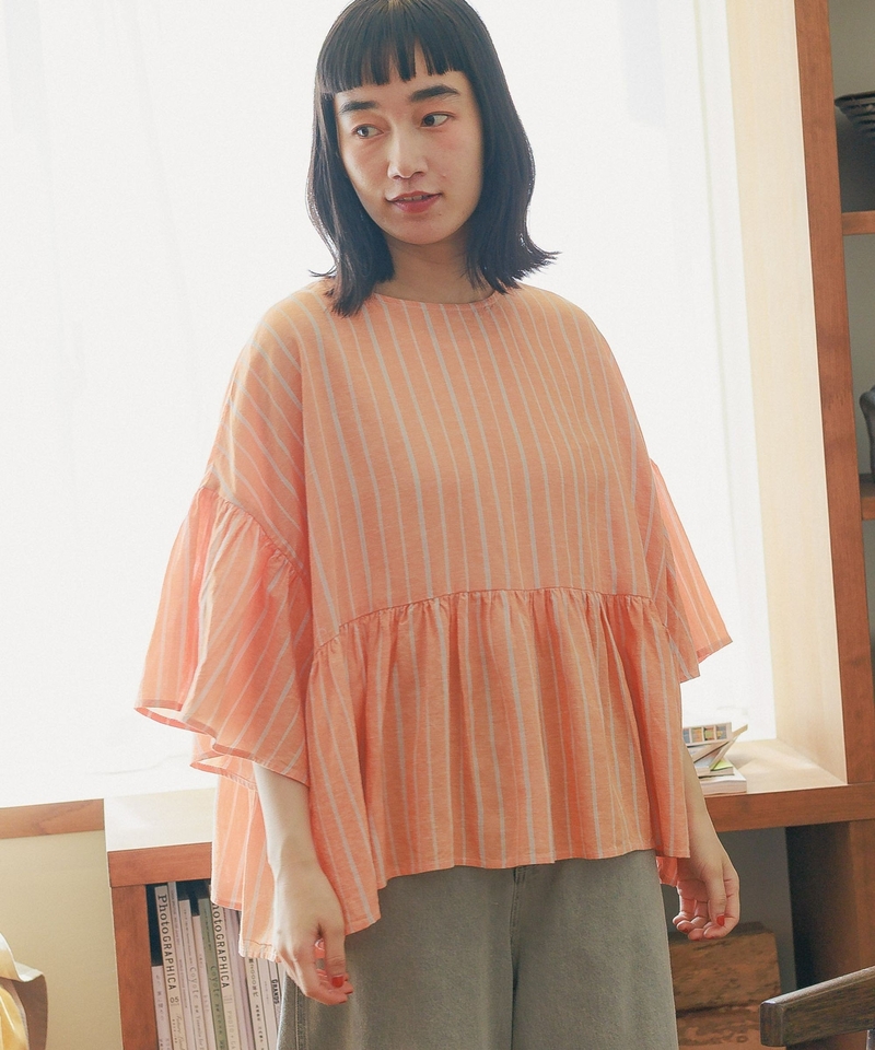 COMFORT LINEN 2WAY寬鬆襯衫